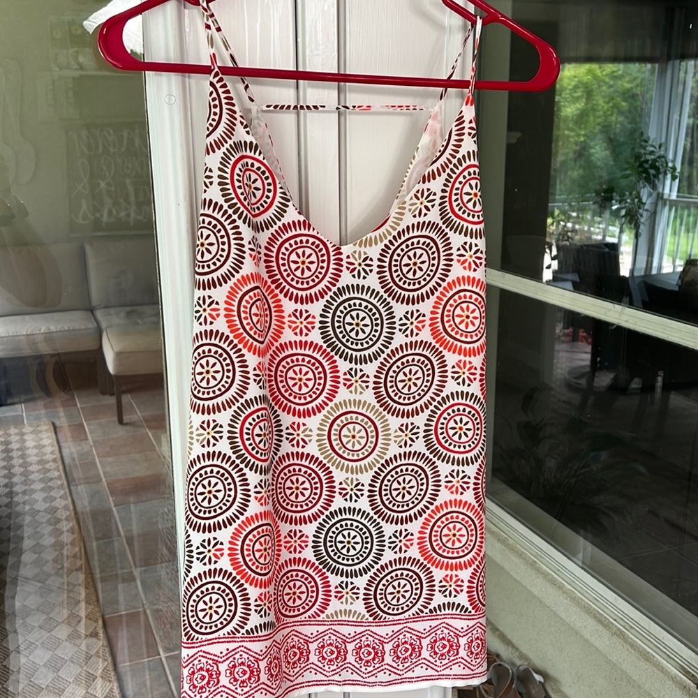 Loft S Dressy Tank, bar back detail